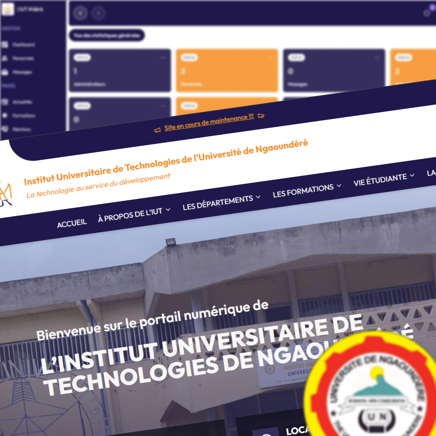 Site web de l'IUT de Ngaoundéré
