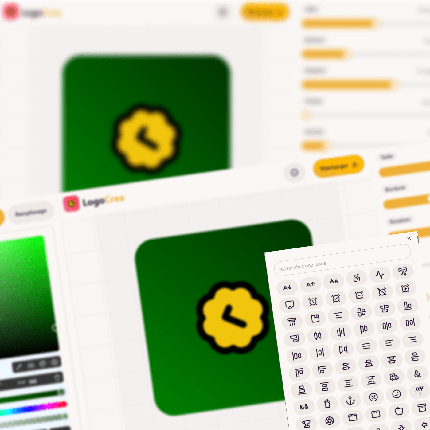 Application de création de logo